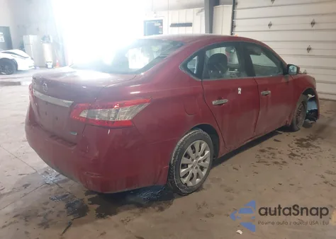 2014 Nissan Sentra S from USA, damaged, VIN 3N1AB7AP5EL685421